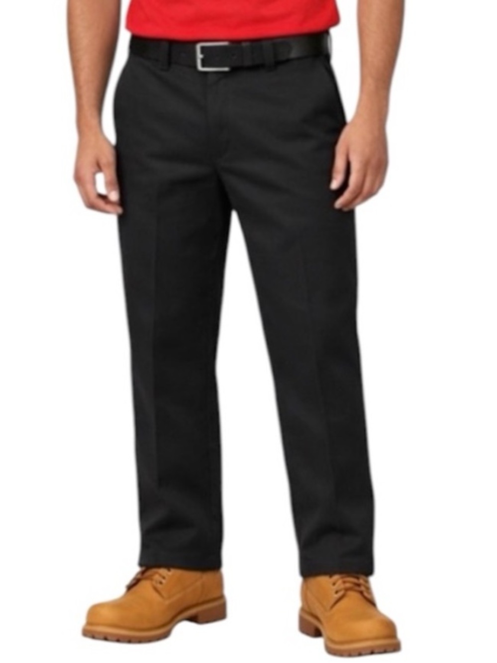 Set of 2 Red Kap Men's Black Work Pants Classic Straight Fit 4 pockets 34"x 32"